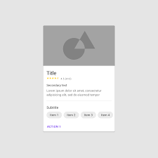Angular has evolved over the years and new exciting features have been continuously added to each version. Cards Material Design