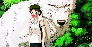 In this quest he also meets. 12 Funny Beautiful And Badass Gifs From Princess Mononoke Myanimelist Net