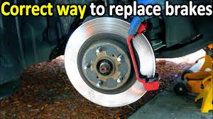 Here S The Correct Way To Change Brake Pads Rotors In A Car Youtube