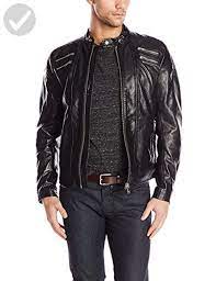 Diesel Men S L Neilor Leather Jackets Black Large Mens World Amazon Partner Link Leather Jacket Men Leather Jacket Mens Outfits