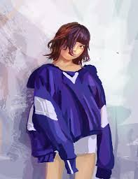 Joe Hardy Big Hoodie Girl