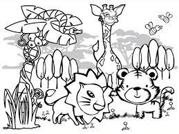 Coloring Pages Rainforest Jungle Coloring Pages Zoo Coloring Pages Zoo Animal Coloring Pages