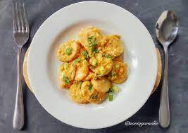 Resep Tofu Saus Telur Asin Oleh Nella Novia Recipe Tauhu Makanan Tofu
