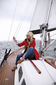 Sail Away Atlantic Pacific Sailing Outfit Boating Outfit Nautical Fashion