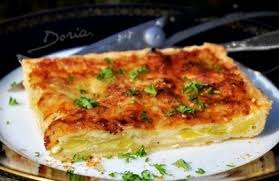 Tourte Aux Pommes De Terre Lard Fume Et Reblochon Recettes De Cuisine Tarte Aux Poireaux Idee Recette