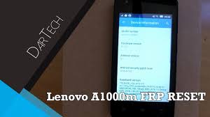 Harga hp lenovo a1000m kondisi hidup mesin normal minus lcd lenovo vibe a a1000m mesin normal sim 1 sim 2 wifi normal a 1000m. Lenovo Vibe A1000m Remove Frp W O Pc Dartech Youtube