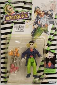 The plot revolves around a recently deceased couple (alec baldwin and geena davis). Beetlejuice Kenner Shish Kebab Beetlejuice