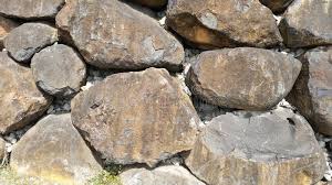 How to build a dry stack stone retaining wall? Black Basalt Rock Retaining Wall Stock Photo Image Of Basalt City 36840612