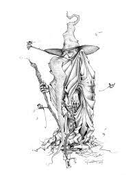 Claude Is The Founding Member Of The Temporarily Undomiciled Wise Mens Society Wizard Tattoo Wizard Drawings Art Google