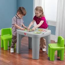 Step2 Gray Art Desks Table And Chairs Table And Chair Sets Comfy Living Room Furniture