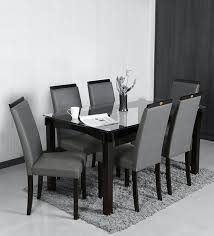 Subscribe to the hgtv inspiration newsletter to get our best tips and ideas delive. Buy Tradon 6 Seater Dining Set In Black Grey Colour By Parin Online Modern 6 Seater Dining Sets Dining Furniture Pepperfry Product