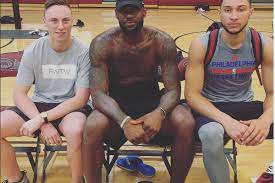 Lsu freshman ben simmons has been given some high praise so far in his basketball career, the highest coming in the form of a comparison to lebron james. Ben Simmons Works Out With Lebron James Liberty Ballers