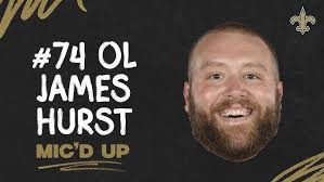James Hurst Mic'd Up at Saints Training Camp 2023