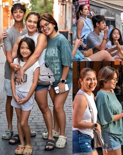 Judy Ann Santos is now enjoying a well-deserved vacation in Spain with her  husband Ryan Agoncillo and their children.