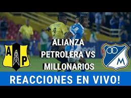 Millonarios solo piensa en seguir ganando, después de la seguidilla de partidos que venían dejando preocupación en la hinchada y malos resultados que se reflejan en la tabla estando por fuera de los ocho. Reacciones En Vivo Alianza Petrolera Vs Millonarios Liga Aguila Austin Fecha Trece Fpc Island Vlipa Lv