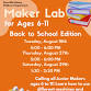 Maker Lab: Back to School Edition