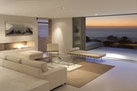 Return to installing laminate flooring on stairs page from sunken living room laminate installation page. Apartment Suite Sea Ocean Room Interior Landscape Sofas Modern Step Down Living Room 1920x1280 Download Hd Wallpaper Wallpapertip