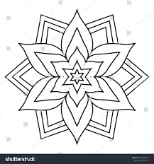 Mandala coloring pages are great for kids! Stock Photo Easy Simple Mandala Coloring Pages Doodle For Beginners Fantastic Image Ideas Sheet Approachingtheelephant