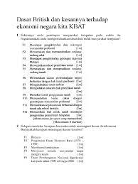 Kebakaran dan ordinan syarikat insurans nyawa. Dasar British Dan Kesannya Terhadap Ekonomi Negara Kita Kbat