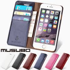 musubo genuine leather case para iphone 7 plus wallet telefone luxury bag capa para a apple iphone 6 plus 6s 5 5 leather mobile phone cases iphone iphone cases