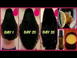 Since the dead skin cells that the dandruff makes can block up your follicles and cause thinning hair, ginger's help with this can help with hair loss in this area. Fast Hair Growth In 30 Days Ginger Hair Oil Mask For Longer Thicker Natrual Hair Stop Hair Loss Youtu Hair Oil Mask Hair Mask For Growth Hair Growth Faster