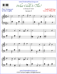 Sleep, my darling, safe and sound. What Child Is This Piano Sheet Music Free Printable Pdf