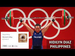 Weightlifter hidilyn diaz made history monday becoming the first athlete from the philippines to win gold at the olympics. Hidilyn Diaz 55kg Olympic Gold 127kg Weightlifting Tokyo 2020 July 26 2021 Youtube