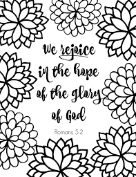 .through christ coloring page / two sizes included: Free Printable Scripture Verse Coloring Pages What Mommy Does