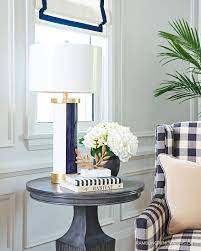 To download this living room tall table lamps in high resolution, right click on the image and choose save image and then you will get this this digital photography of living room tall table lamps has dimension 1080 x 971 pixels. Rambling Renovators One Room Challenge Spring 2017 Week 6 Preppy Traditional Living Room Reveal Side Table Decor Living Room Table Decor Living Room Lamps Living Room