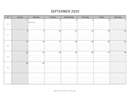Di amerika, setiap tahun ditandai berdasarkan kelahiran yesus kristus, sebagai contoh, 1998 berarti 1,998 tahun setelah kelahiran kristus. September 2019 Free Calendar Tempplate Free Calendar Template Com
