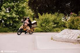 The first motorcycle, the daimler reitwagen, was invented in germany by gottlieb daimler and basically, daimler's motorcycle was essentially a wooden bicycle frame without foot pedals that was. How To Ride A Cargo Bike 9 Handy Tips For Everyday Cargo Bike Use Downtown Magazine
