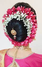 Pin By Pirilti Yildiz On Tamil Hairdo For Saree S And Silks Big Bun Hair Wedding Bun Hairstyles Indian Bride Hairstyle