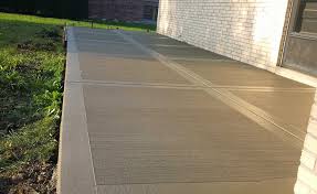 The average cost to pour a concrete patio is $2,433, with most homeowners paying $1,212 to $4,318 for professional installation. Concrete Patio Patio Ideas Patio Cost Chattanooga Dalton
