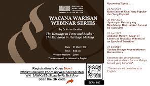 Ramai yang tidak memahami maksud kata dan sukar menggunakannya dalam ayat. Events For April 10 November 16 2018 The Malay Heritage Foundation