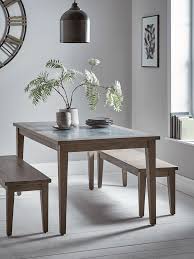 Get the best deals on rustic dining tables. Hampton Zinc Topped Dining Table