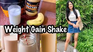Meal 7 (before bed) casein protein shake. Protein Shake For Weight Gain Peanut Butter Shake How To Gain Weight As It Is Peanut Butter Youtube