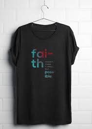 Check Out This Behance Project Faith T Shirt Design Https Www Behance Net Gallery 53696253 Faith T Shirt Design Shirt Refashion Baju Kaos Kaos