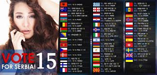 Each participating broadcaster that represents their country chooses their performer (maximum 6 people) and song (maximum 3 minutes, not released before) through a national televised selection, or through an internal selection. Rts Serbia Esc On Twitter Europe Australia Start Voting Now Vote For Serbia Number 15 Goodbye Serbia Srb Eurovision