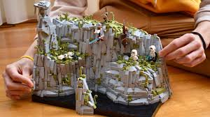 Building instructions are at the end of the video. Timelapse Lego Star Wars Moc Temple Cliff On Bogano Jedi Fallen Order Lego Moc Speed Build Youtube