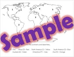 Give each student one straw and instruct them to keep that straw as they move from experiment to Seven Continents Coloring Pages Worksheets Teaching Resources Tpt