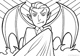Vampiri 6 Disegni Da Colorare 24