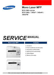 سامسونج تدعم جميع أنظمة التشغيل. Samsung Scx 340x Series Service Manual Pdf Download Manualslib