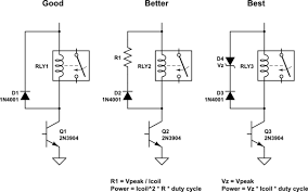 Ltc4359 controls the forward voltage drop across the mosfet to ensure smooth current without providing a shock, even at light loads as well. Flyback Diodes And Relays Electrical Engineering Stack Exchange