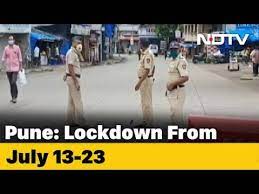 Der epidemiologe gérard krause rät. Full Lockdown In Pune From July 13 23 Essential Services To Be Allowed Youtube