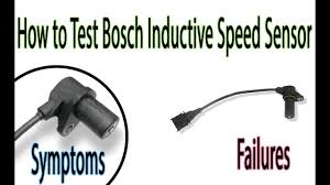 To test if it your crankshaft position sensor is working properly, you have to test the voltage output. How To Test Crankshaft Position Sensor Bosch Inductive Speed Sensor Failures And Symptoms Youtube