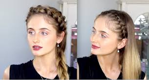 Braid Headband Tutorial Two Hairstyles Youtube