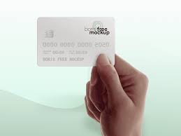 Download Hand Holding Credit Card Mockup Free Psd Template Psd Repo