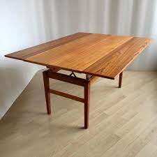 Outdoor coffee table is going to be a central feature in your outdoor space. For Sale Mid Century Swedish Adjustable Teak Coffee Or Dining Table By Emmaboda 1957 Dining Room Small Dining Table Coffee Table Design