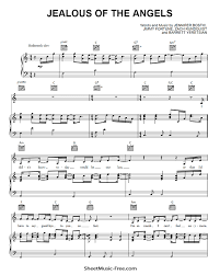 Take the next step now that you've learned how to read a simple right hand melody line, you're qualified to take our workshop so you can learn about chords. Jealous Of The Angels Sheet Music Donna Taggart Sheetmusic Free Com