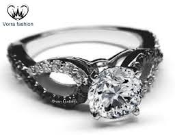Black And Blue Wedding Rings For Her 1234567890 0987654321 Black Diamond Wedding Rings Black Diamond Ring Engagement Black Wedding Rings